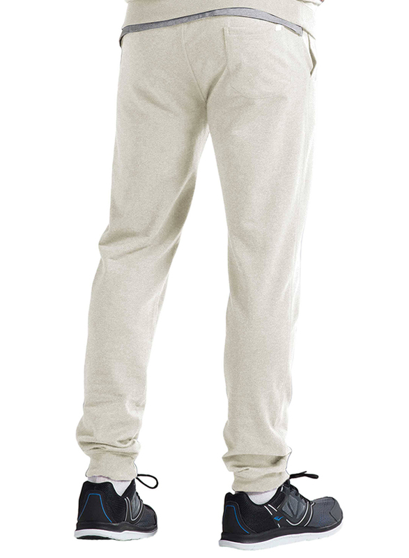 Jockey Men's USA Originals Sweatpants Medium, Cream Melange