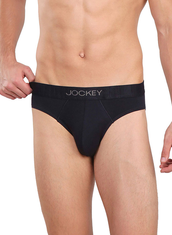 Jockey International Collection Brief Underwear for Men, IC31, True Navy, Small