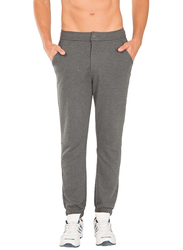 Jockey Sport Performance Slim Fit Track Pants for Men Medium, Charcoal Melange