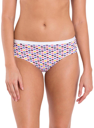 Jockey Simple Comfort Printed Hipster Panties, 2 Pieces, Light Assorted, Large