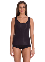 Jockey Tank Shapewear, Black, Large