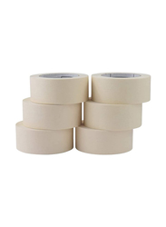 Robustline 2-Inch Adhesive Masking General Purpose Painter's Tape, 12 Pieces, Cream