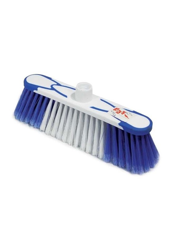 

AKC Soft Brush & Metallic Handle with Screw Thread and Grip, 27.5 x 4cm, Blue