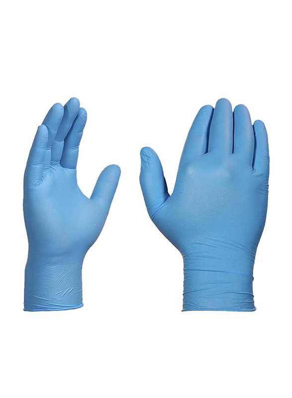 

Ammex Disposable Gloves, Medium, 100 Pieces, Blue