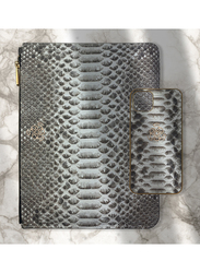 Fifty karat genuine real python leahter Wallet Set, mobile case ,clutch bag