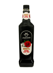 Just Chill Rose Iced Tea Syrup, Made From 100% Real Fruit Extract, 1 Litre