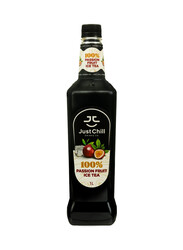 Just Chill Passion Fruit Iced Tea Syrup, Made From 100% Real Fruit Extract, 1 Litre