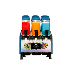 Just Chill Drinks Co. Slush Frozen Drink Machine, 12LX3 Tanks Commercial Slushy Machine,1320W Slush Drink Maker, Perfect for Restaurants Cafes Bars