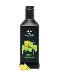 Just Chill Lemon Dew Slush, Made From 100% Real Fruit Extract, 1.89 Litre