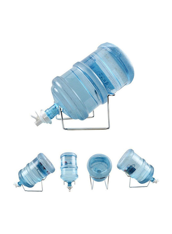 Durable Bottled Water Valve Plastic Spigot Drinking Bucket Faucet Dispenser, White