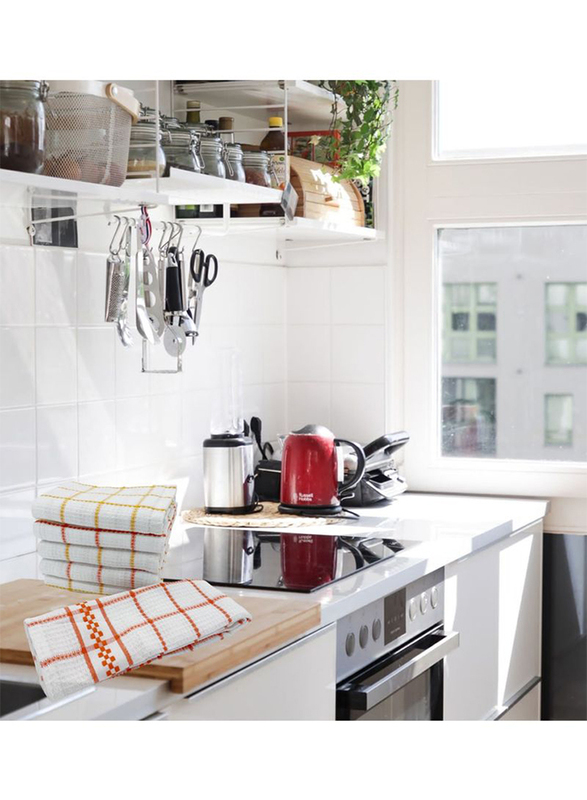 1Chase 6-Piece Premium Kitchen Towel Set, Multicolour