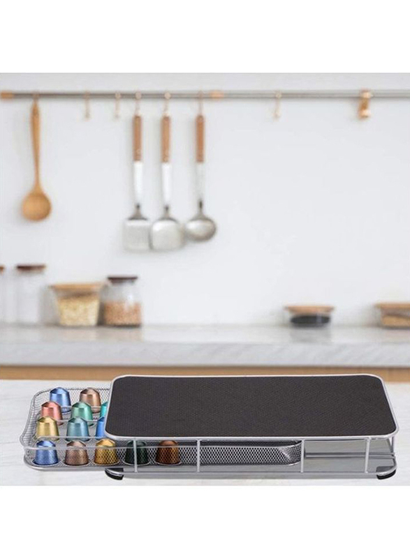 Lushh 40-Piece Nespresso Coffee Capsule Storage, Multicolour