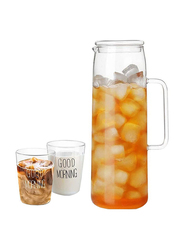1Chase 3-Piece Water Jug Set, Clear