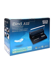 iBind 12 Sheets Comb Binding Machine, Black