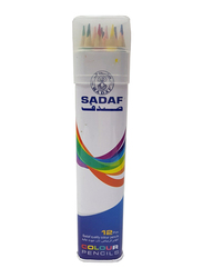 Sadaf 12-Piece Color Pencil, Multicolor