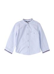 Poney Long Sleeve Shirt for Boys, 1-2 Years, Light Blue