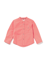 Poney Long Sleeve Shirt for Boys, 6-12 Months, Orange