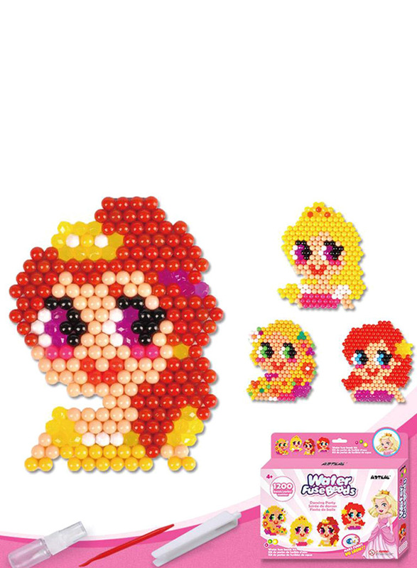 

Artkal Educational Princess Toy Water Spray Fuse Beads and Accessories, 1200 Pieces, Ages 4+