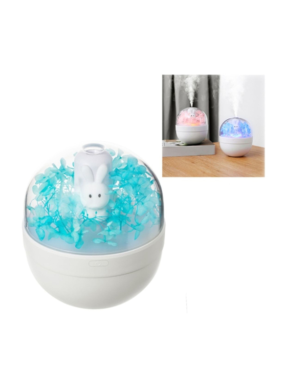 UK Plus Rabbit Aroma Humidifier, 280ml, Essential Oil Diffuser, Blue