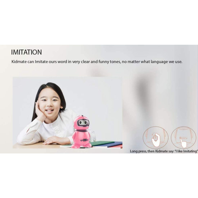 KidKit Smart Educational Robot for Kids, Pink, Ages 3+