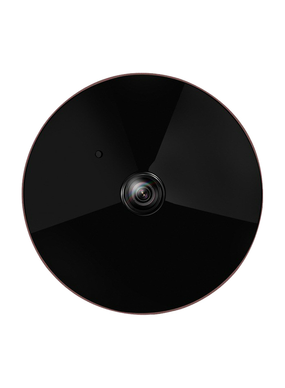 UK Plus 360 Degree 1080P Panoramic VR IP WiFi Wireless Security Camera, 2MP, Black