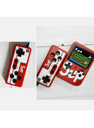 Sup Retro Portable Mini Handheld Game Console, With 400-in-1 Games, Red