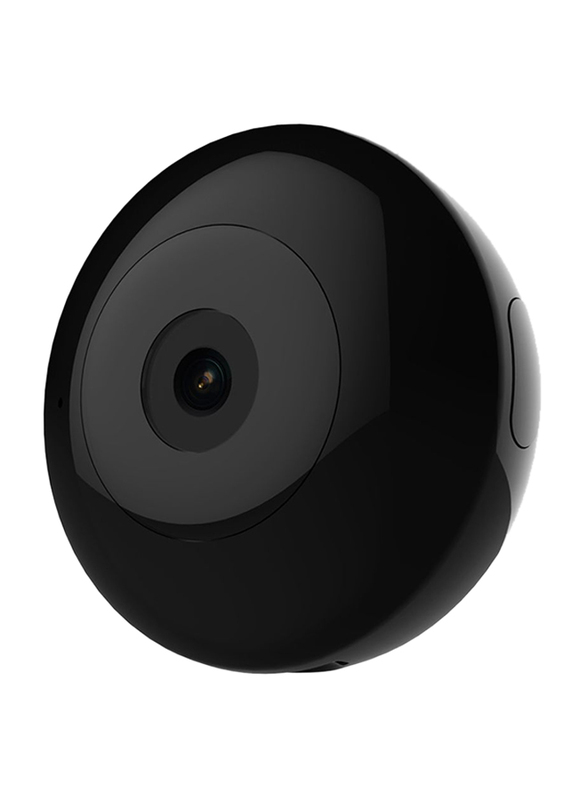 UK Plus 1080p Full HD Mini Portable Wireless Nanny Camera, Black
