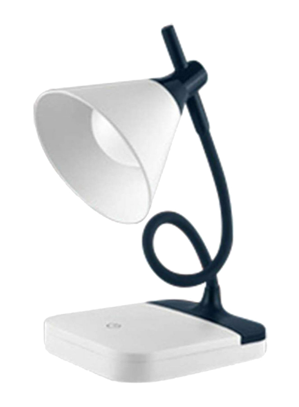 UK Plus Touch-Sensitive LED Flexible Table Lamp with Multi-Light, White