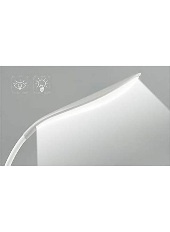 UK Plus Touch Sensitive LED Flexible Table Lamp with Multi Light Stationery & Mobile Holder, Blue