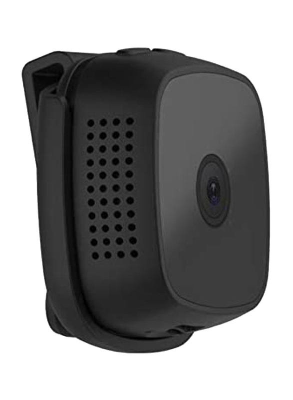 UK Plus FHD Mini Surveillance Camera, with 70 Degree Wide Angle, Black