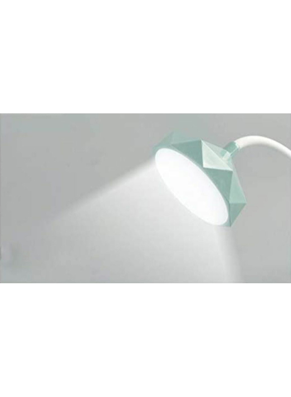 UK Plus Touch-Sensitive Flexible Table Lamp with Multi-Light Stationery & Mobile Holder, Green