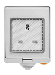 Sonoff S55 WiFi UK Standard Smart Waterproof Socket with Wireless APP Control, AC100-240V, White