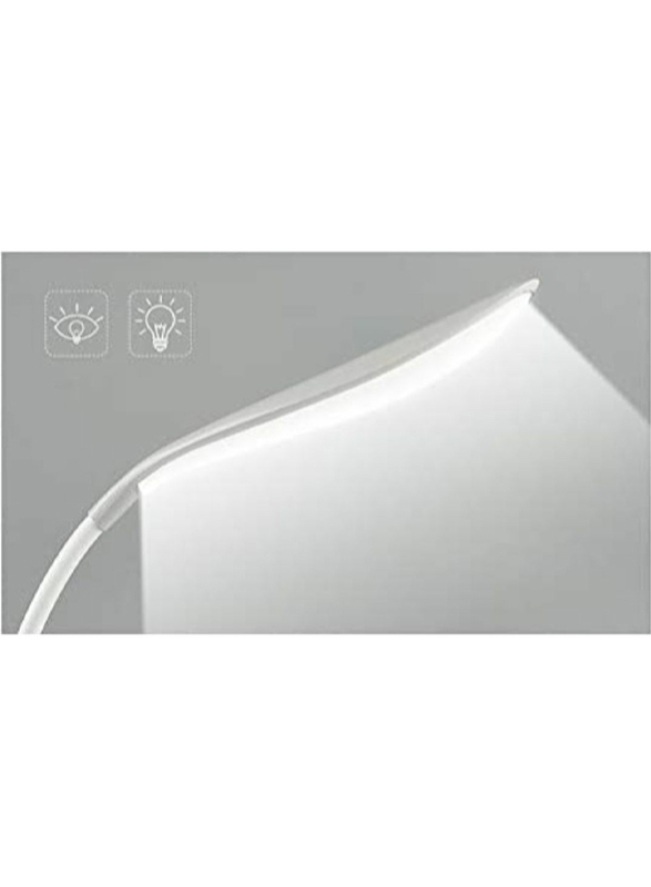 UK Plus Touch Sensitive LED Flexible Table Lamp with Multi Light Stationery & Mobile Holder, Grey