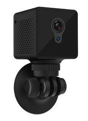 UK Plus 1080p Full HD Mini Portable Wireless Nanny Camera, Black