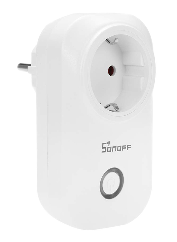 Sonoff S20 10A 2200W Wireless Smart EU Plug Socket, White