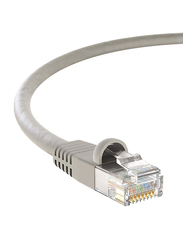 UK Plus 10-Meter Ethernet LAN Network RJ45 Cable, RJ45 Male to RJ45, CAT-6, High-Speed Transmission for Routers/Switches/Hubs/Network Printers and Game Boxes, White