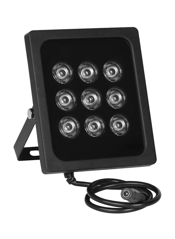 

UK Plus IR Illuminators High Power Infrared LED Lights for Security Camera, Black