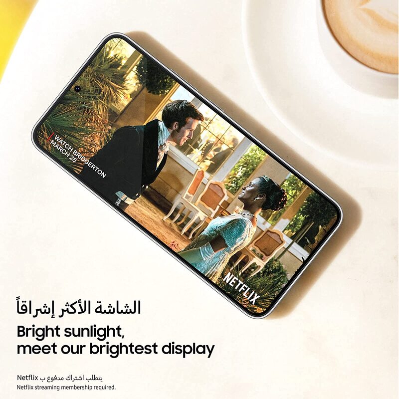 Samsung Galaxy S22 256 GB Phantom Black, 8 GB RAM 5G Smartphone, UAE Version