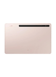 Samsung Galaxy Tab S8 Plus 128GB Pink Gold, 12.4-inch Tablet, 8GB RAM, WiFi, Middle East Version
