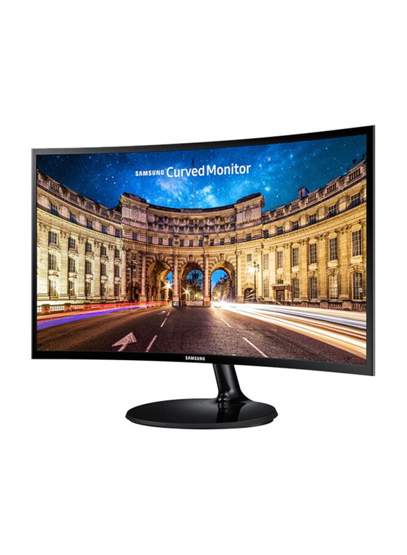 Samsung 27 Inch FHD Curved LED Monitor, SM-LC27F390FHM, Black