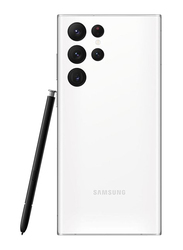 Samsung Galaxy S22 Ultra 256GB White, 12GB RAM, 5G, Dual Sim Smartphone, UAE Version