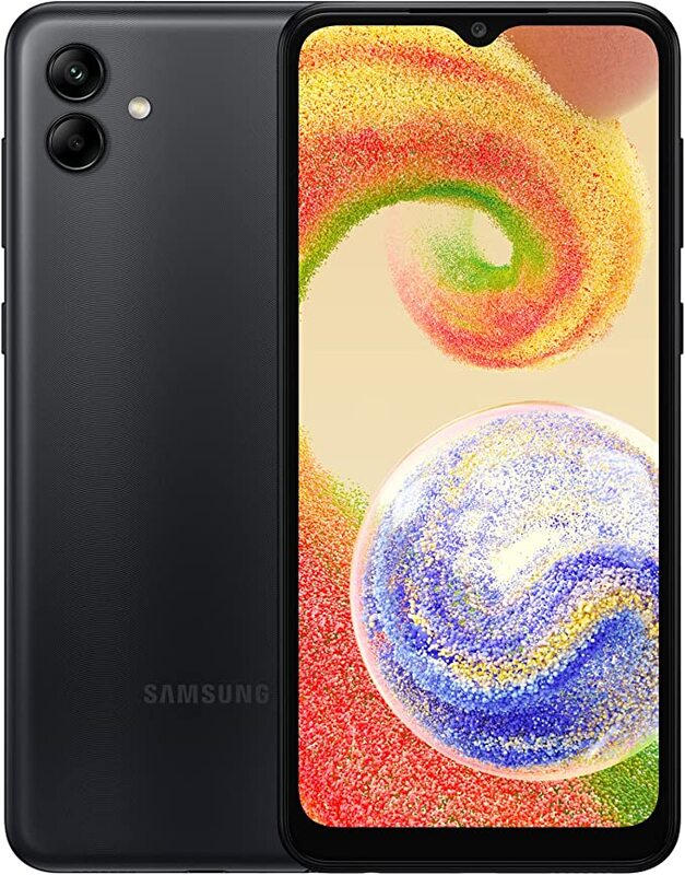 

SAMSUNG Galaxy A04, 32GB, 3GB RAM, Dual SIM, Black, Smartphone (UAE Version)
