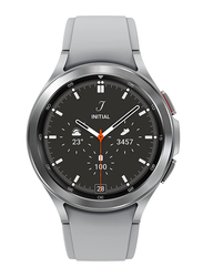 Samsung Galaxy Watch4 Classic 46mm Bluetooth Smartwatch, GPS, Silver/Grey