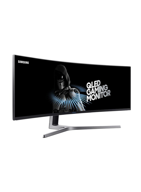 Samsung 49-inch Full HD Curved QLED Gaming Monitor with Metal Quantum Dot Technology, LC49HG90DMMXUE, Black