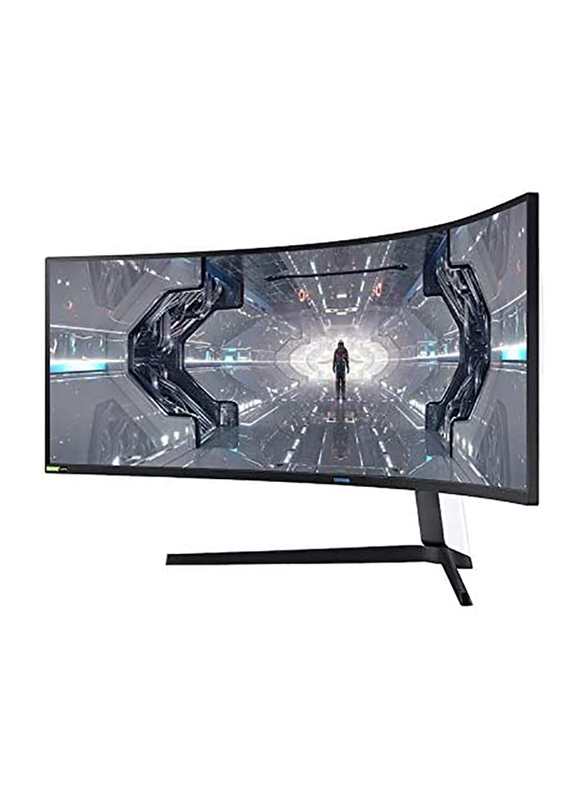 Samsung 49-inch Odyssey G9 Ultrawide Curved LED Gaming Monitor, Lc49g95tssmxue, White