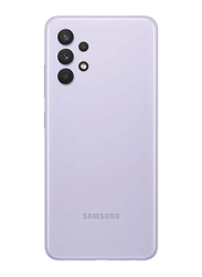 Samsung Galaxy A32 128GB Awesome Violet, 6GB RAM, 4G, Dual Sim Smartphone, Middle East Version