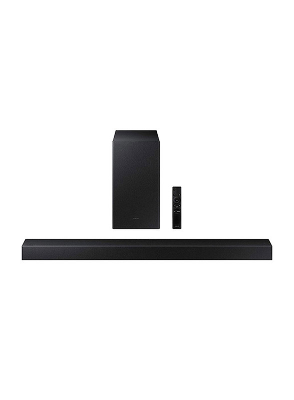 

Samsung 2.1 Channel Wireless Bluetooth Sound Bar with Subwoofer, HW-A450, Black