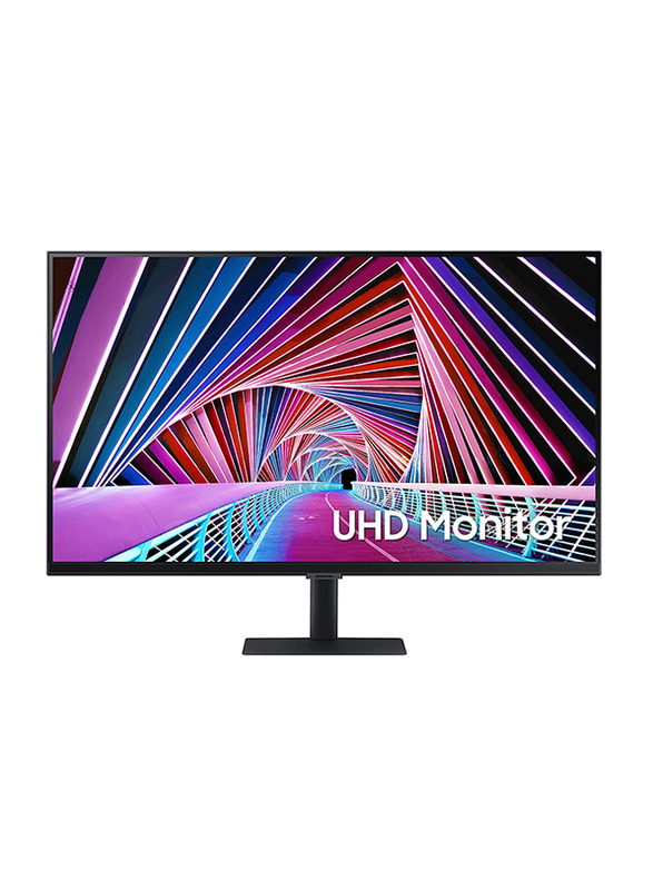 Samsung 32 Inch Ultra HD LED Monitor with Intelligent Eye Care, LS32A700NWMXUE, Black