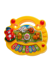 Amerteer Animal Farm Electronic Piano Keyboard for Kids, Multicolor