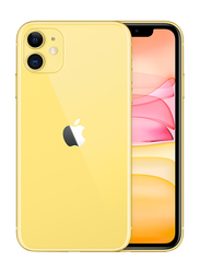 Apple iPhone 11 128GB Yellow, With Facetime, 4GB RAM, 4G LTE, Smartphone